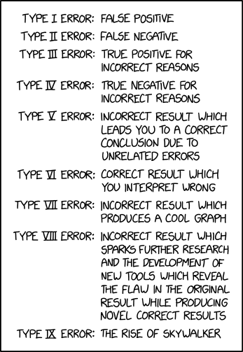 XKCD: Error Types