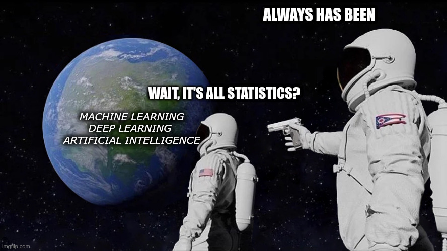 it's all statistics